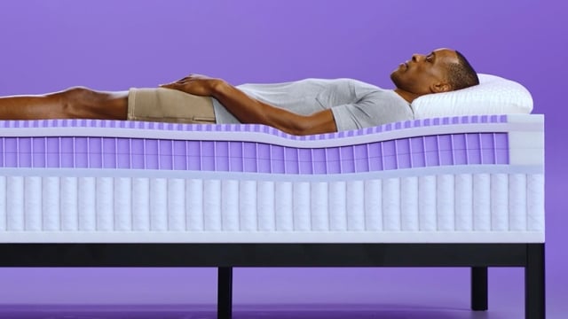 talent laying on grid rejuvenate mattress