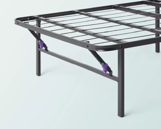 Purple metal frame