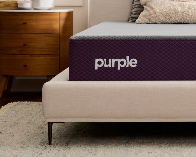 Purple RestorePremier mattress.