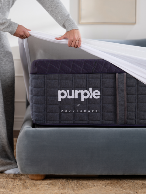 Rejuvenate mattress with waterproof mattress protector