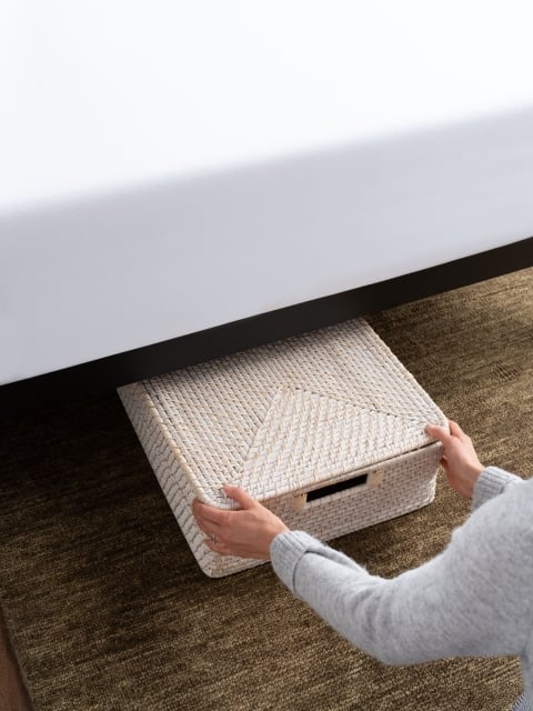 under bed storage metal platform base