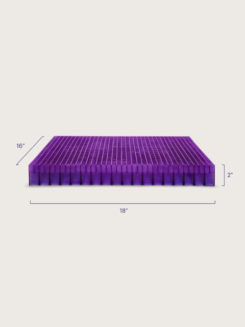 Double seat cushion measurements